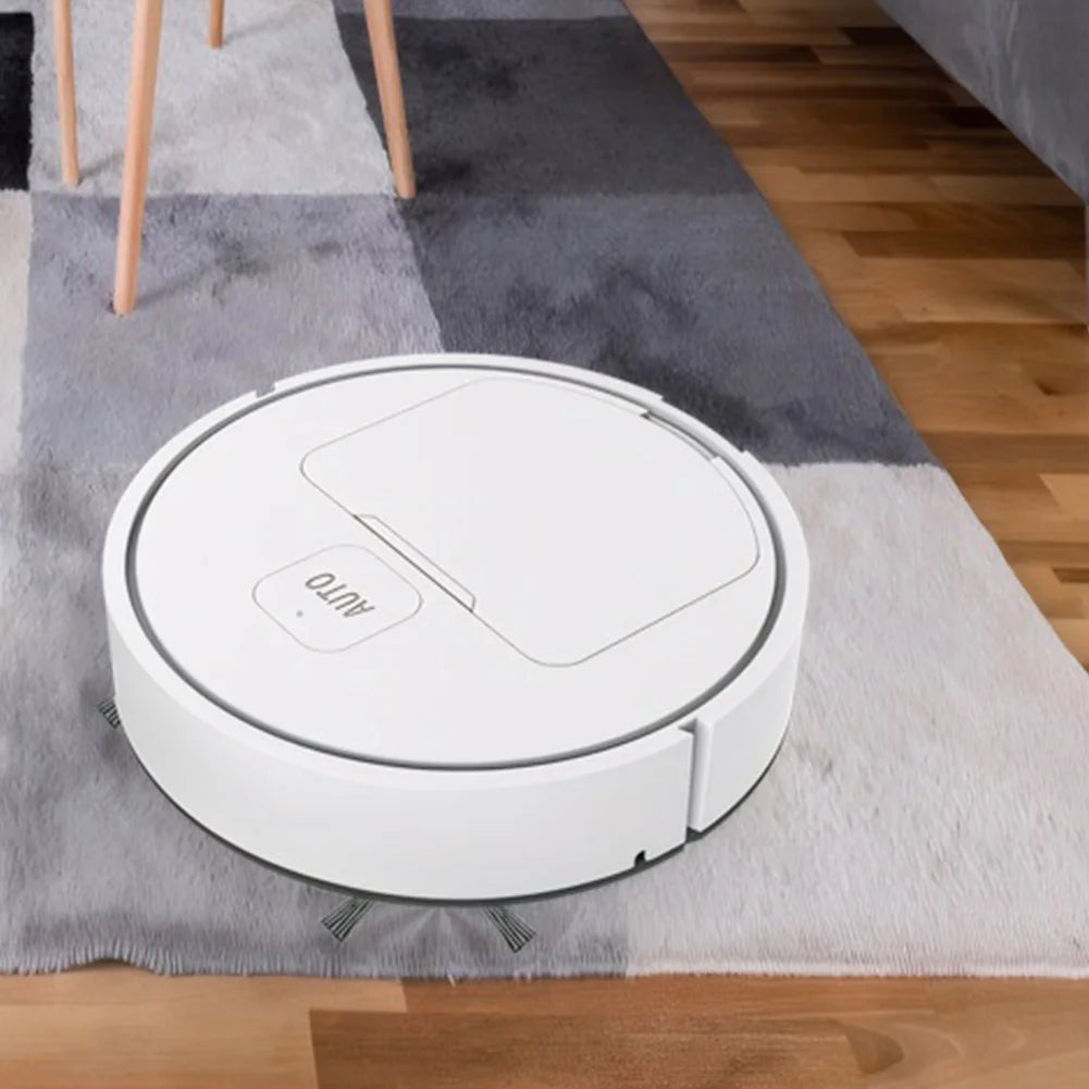 3-in-1 Smart Robot Vacuum Cleaner – Auto Sweep, Mop & Suction USB Rechargeable