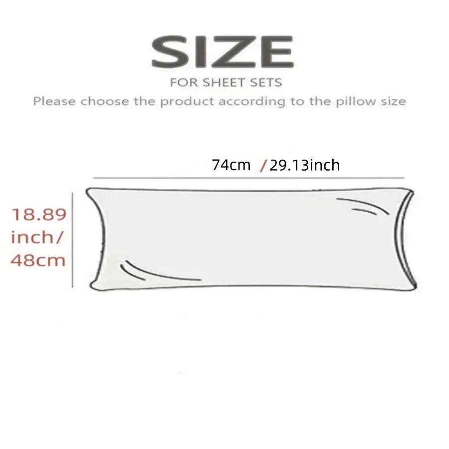 Stain-Resistant Pillowcase – Machine Washable, 1 or 2 Pack, Home Bedding & Pet-Friendly