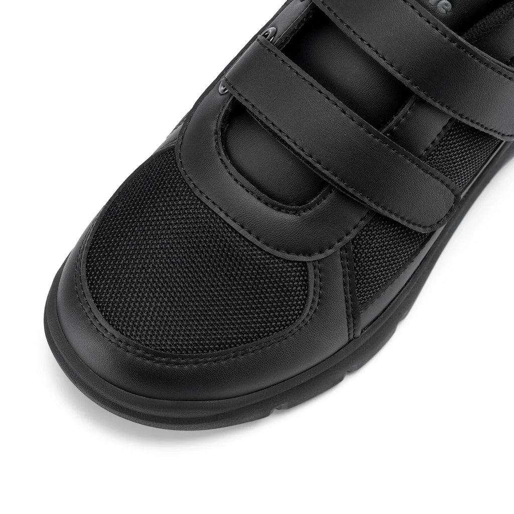 Men's Extra Wide Diabetic Flat Shoes – Orthopedic Wide Fit for Elderly Neuropathy, Swollen Feet & Foot Pain Relief
