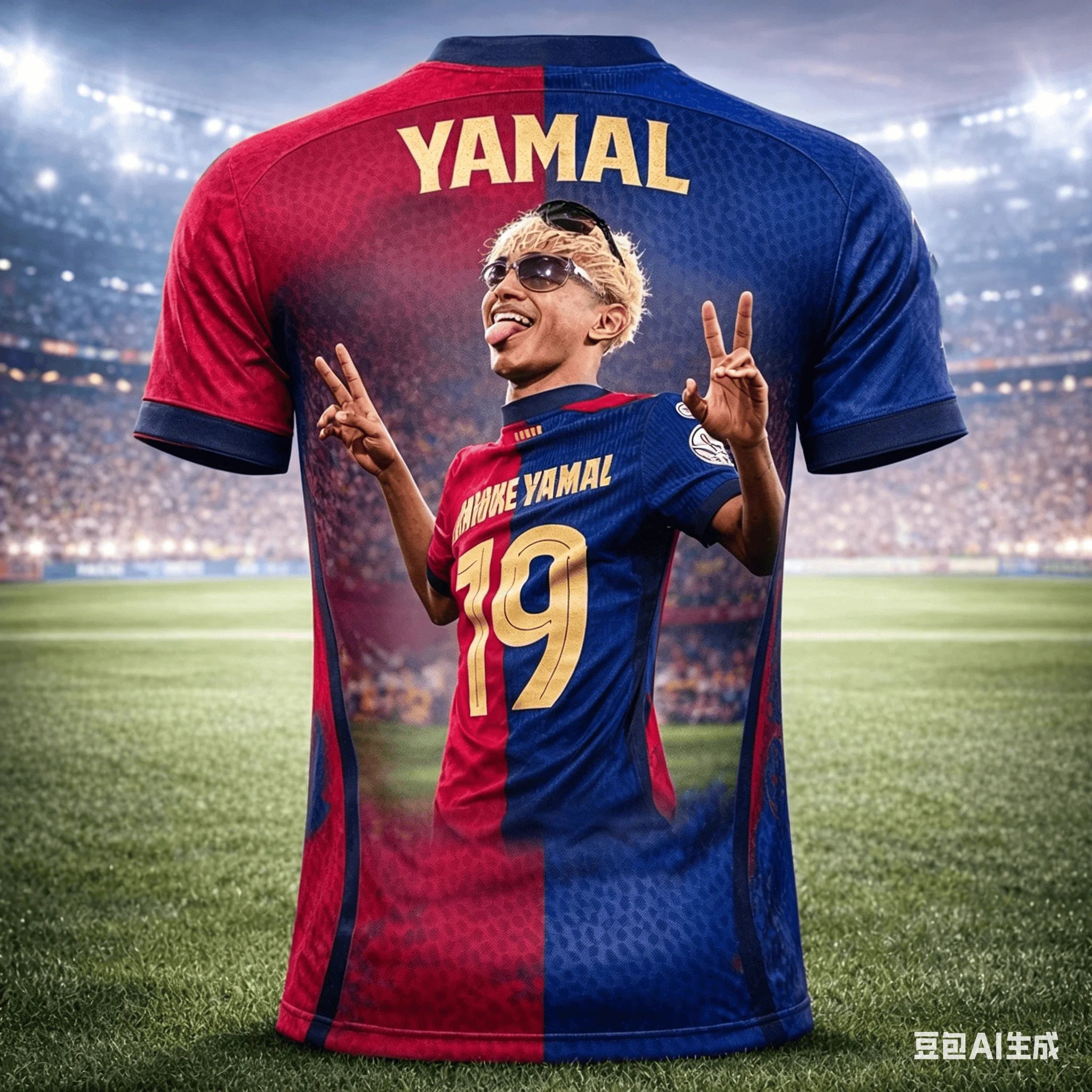 Lamine Yamal #10 Barcelona Soccer Fan T-Shirt — Short Sleeve Streetwear Tee