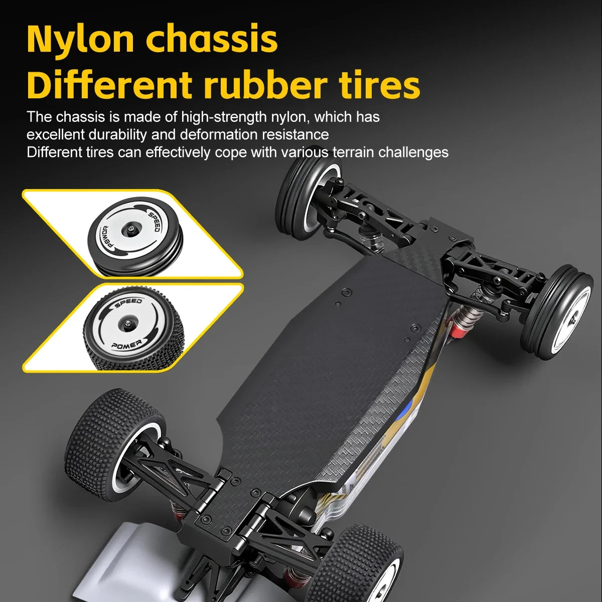 WLtoys 244016 V2 1:24 Scale 2WD RC Racing Car with Electronic Gyro – 25KM/H 3-Speed Remote Control