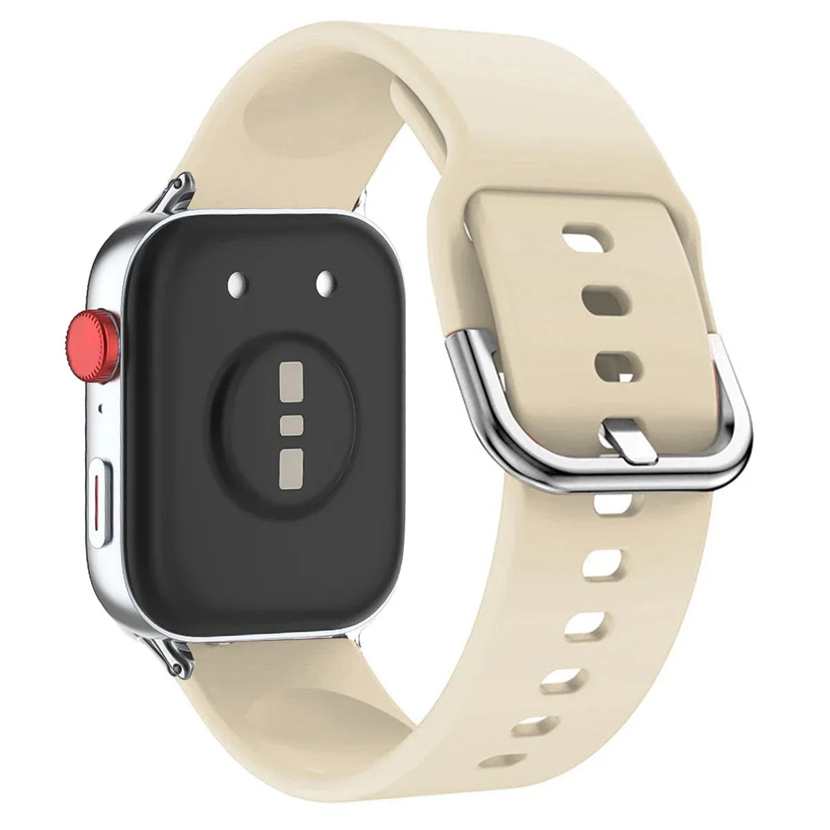 Silicone Sport Band for Huawei Watch FIT 1/2/3/4 Pro | Metal Buckle Replacement Bracelet Strap