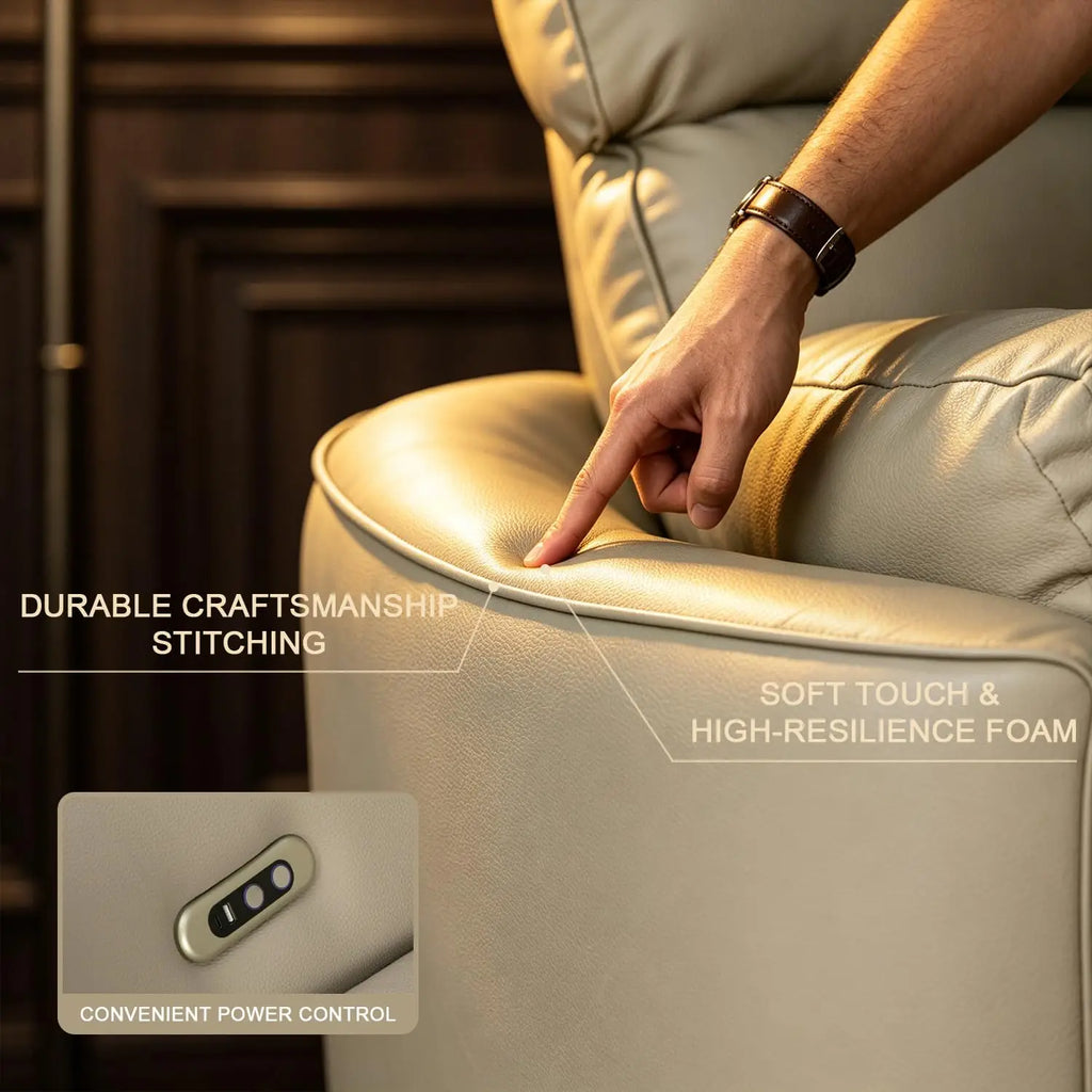 52-Inch Oversized Power Recliner with USB-C Charging