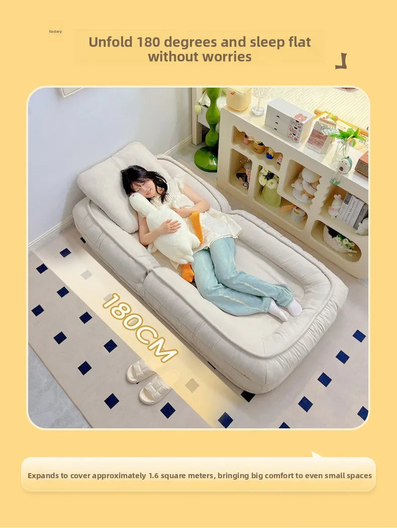 Folding Tatami Floor Sofa with Foam Cushioning
