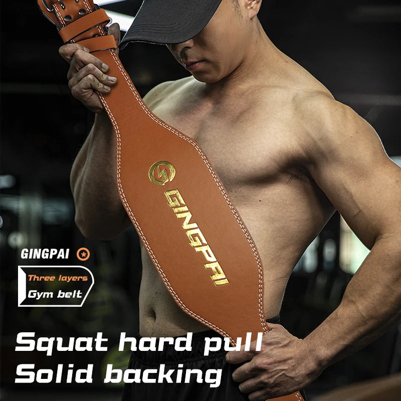 Weight Lifting Belt – 15cm Wide, Men & Women, Back Support for Powerlifting, Squats & Cross Training