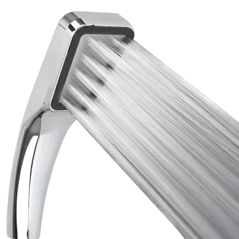 High-Pressure Square Rainfall Shower Head — Water Saving