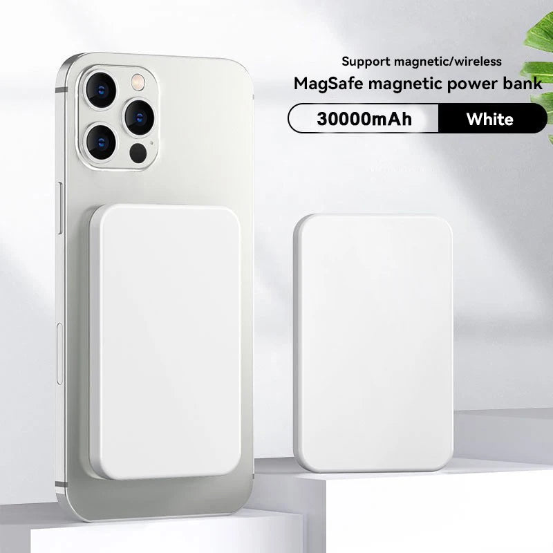 Lenovo 22.5W Magnetic Wireless Power Bank – MagSafe Compatible Portable Charger for iPhone