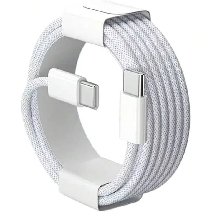 Fast Charger USB-C Cable for iPhone 15, 16 & 17 — High-Speed Charging & Data Transfer