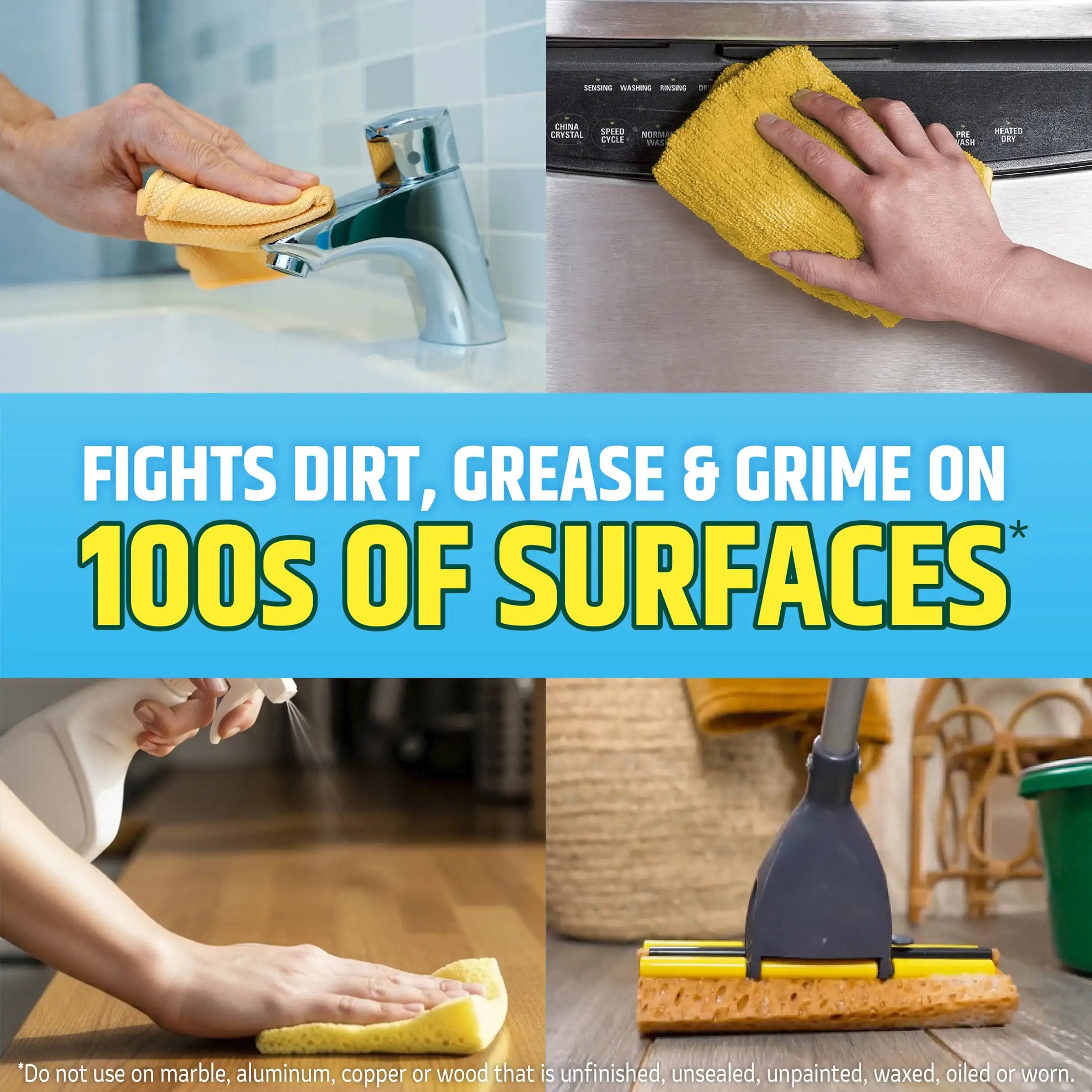 One Cleaner. Every Floor. — Multi Surface Floor Cleaner | 24 fl oz Concentrated, Refreshing Clean, Hardwood, Tile, Laminate & Vinyl
