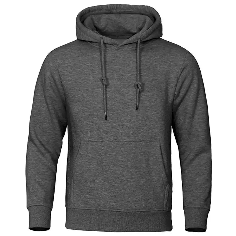 Men's Fleece Pullover Hoodie — Classic Everyday Sweatshirt