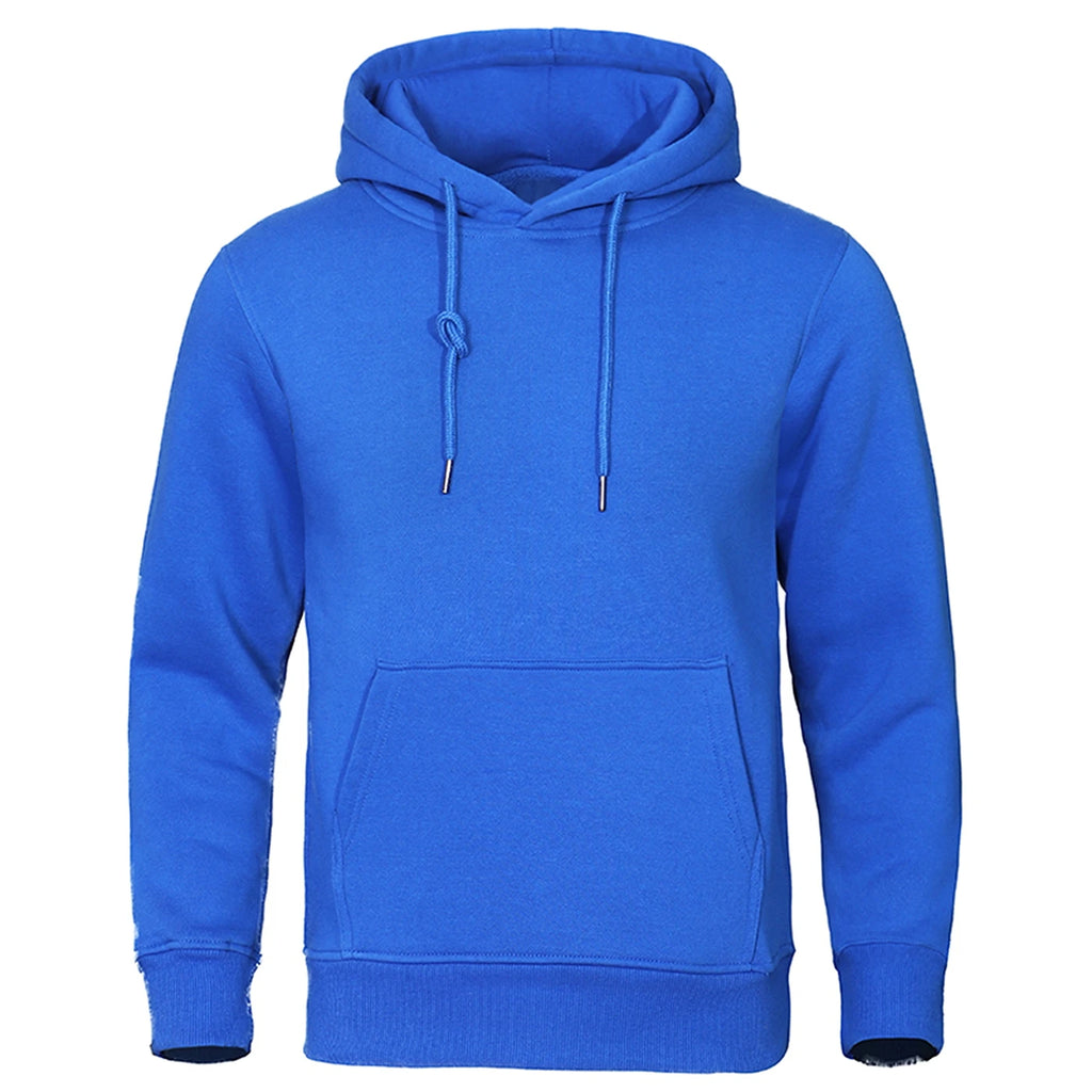 Men's Fleece Pullover Hoodie — Classic Everyday Sweatshirt