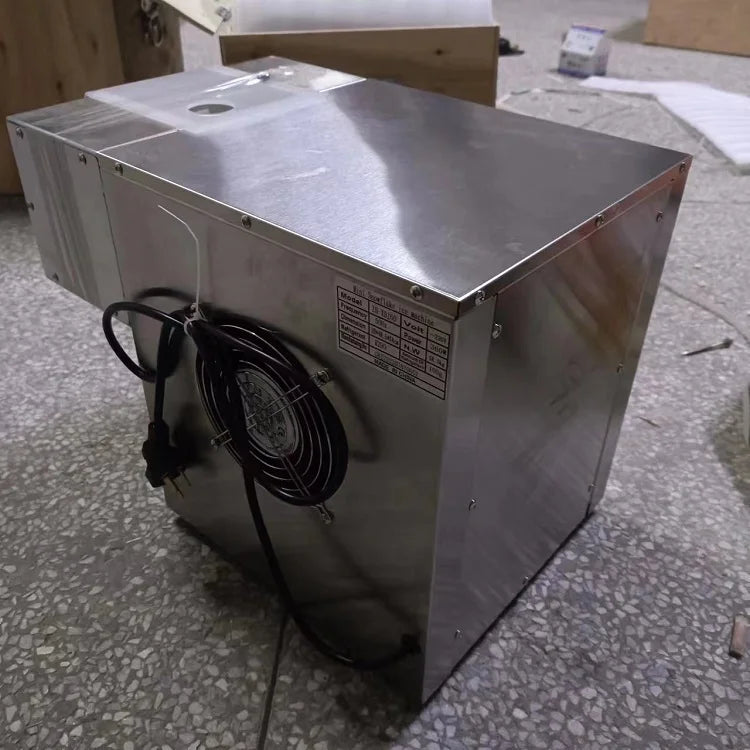 Mini Snow Ice Shaver Machine – 60KG/24h Snowflake Bingsu Maker 110V/220V