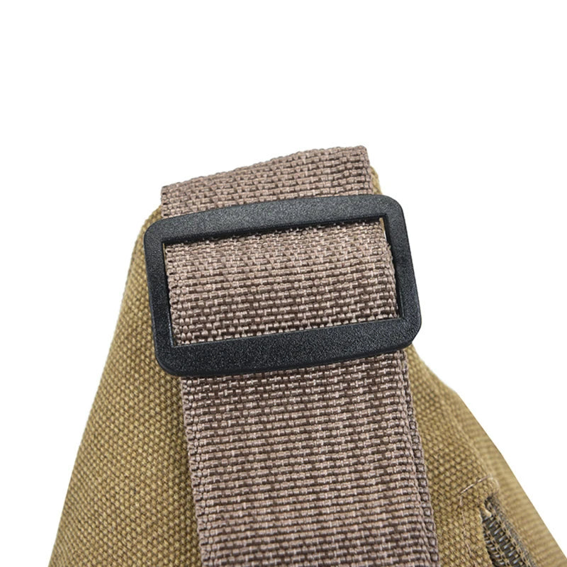 Canvas Waist Bag – Unisex Belt Bag, Bum Bag & Phone Pouch for Travel & Daily Use