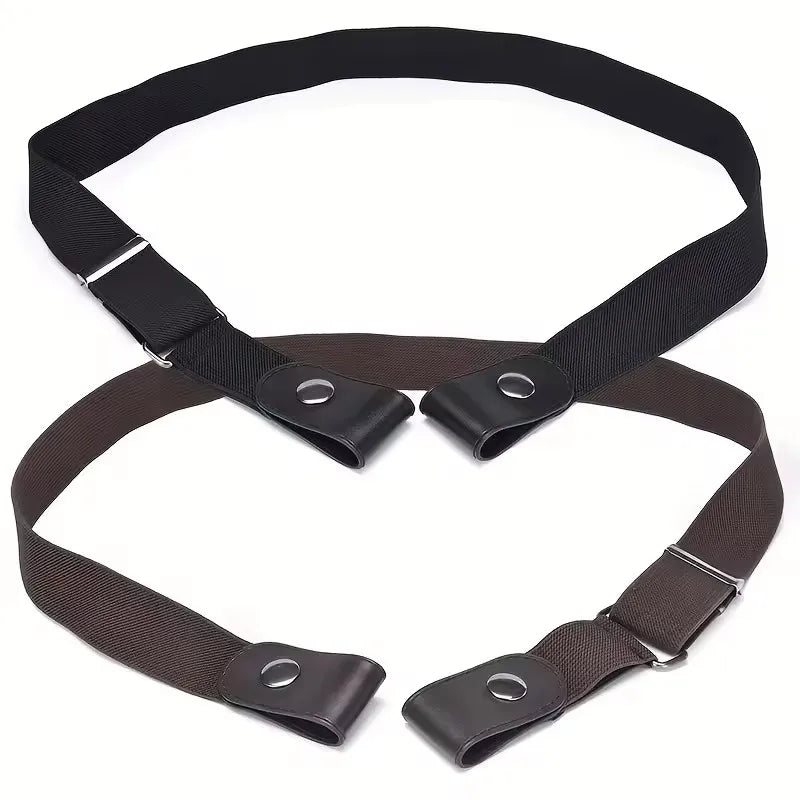 No-Buckle Elastic Invisible Belt for Men & Women