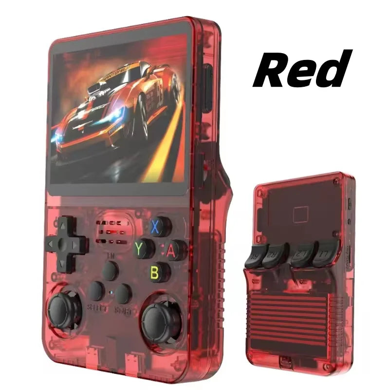 R36S Retro Handheld Video Game Console — 3.5" IPS Screen, Linux, 64GB/128GB Portable Pocket Player