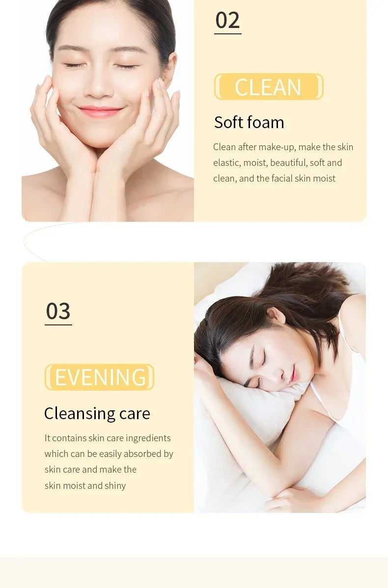 BIOAQUA Rice Cleanser Oil Control Moisturizing Foam