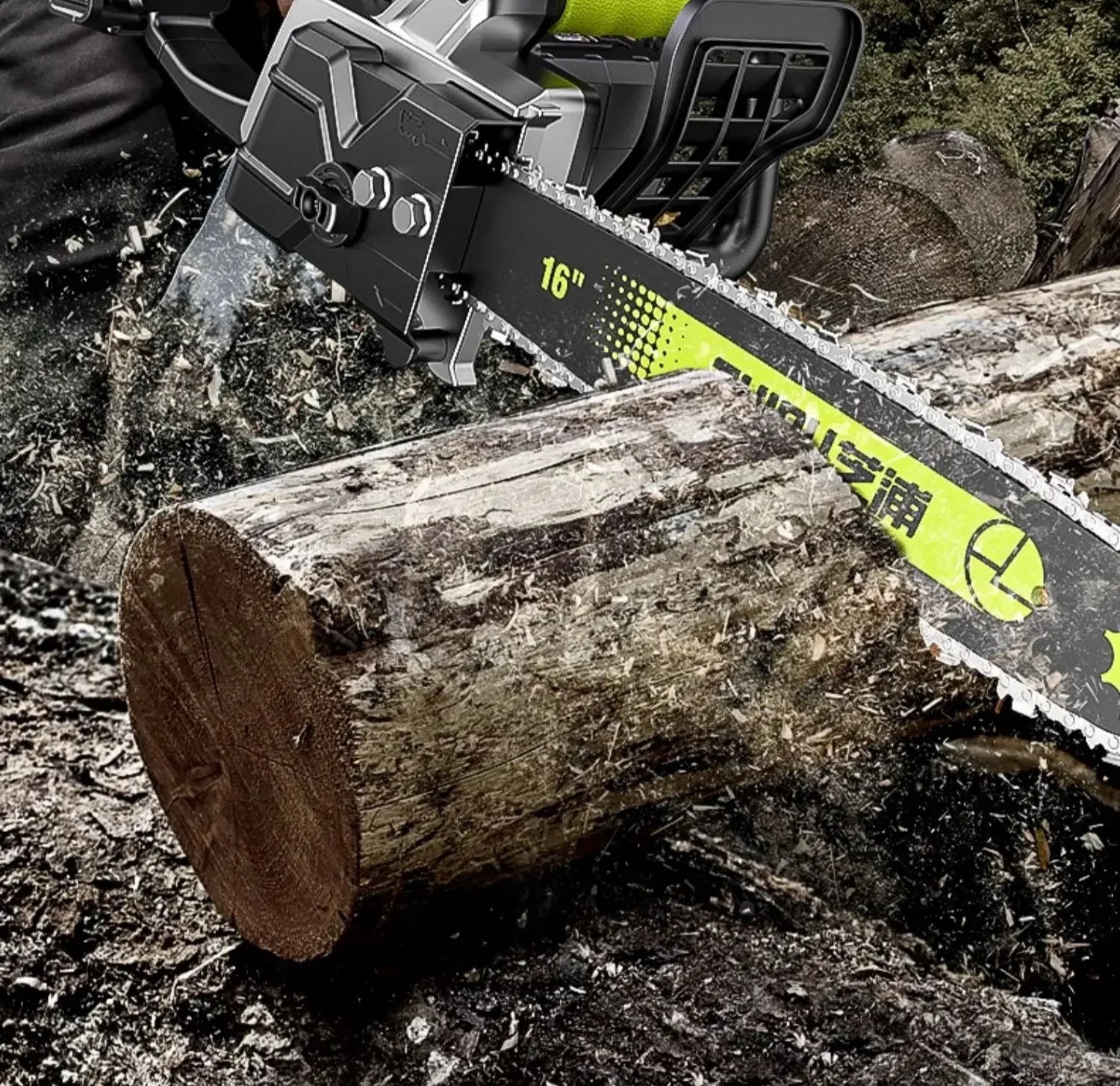 Portable Handheld Electric Saw — Cordless Mini Chainsaw for Wood Cutting