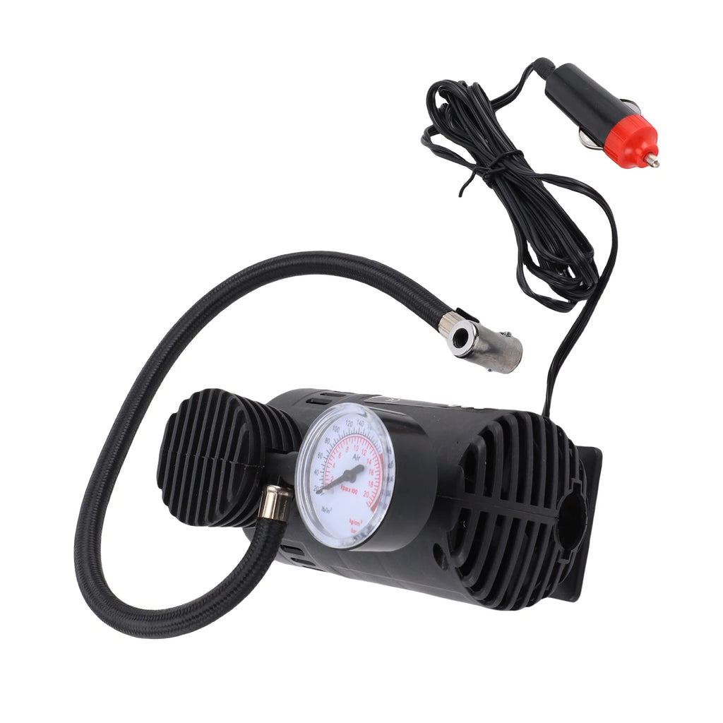 12V Portable Air Compressor for Bike Tires and Sports Balls
