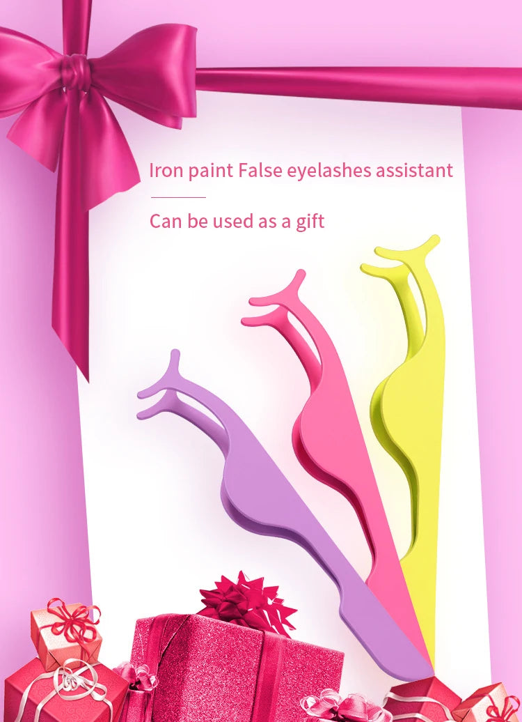 Professional False Eyelash Applicator Tweezer Tool