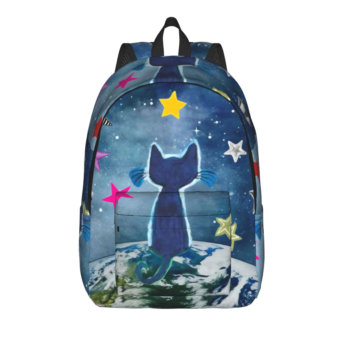 Pete the Cat Backpack – Casual Polyester Rucksack