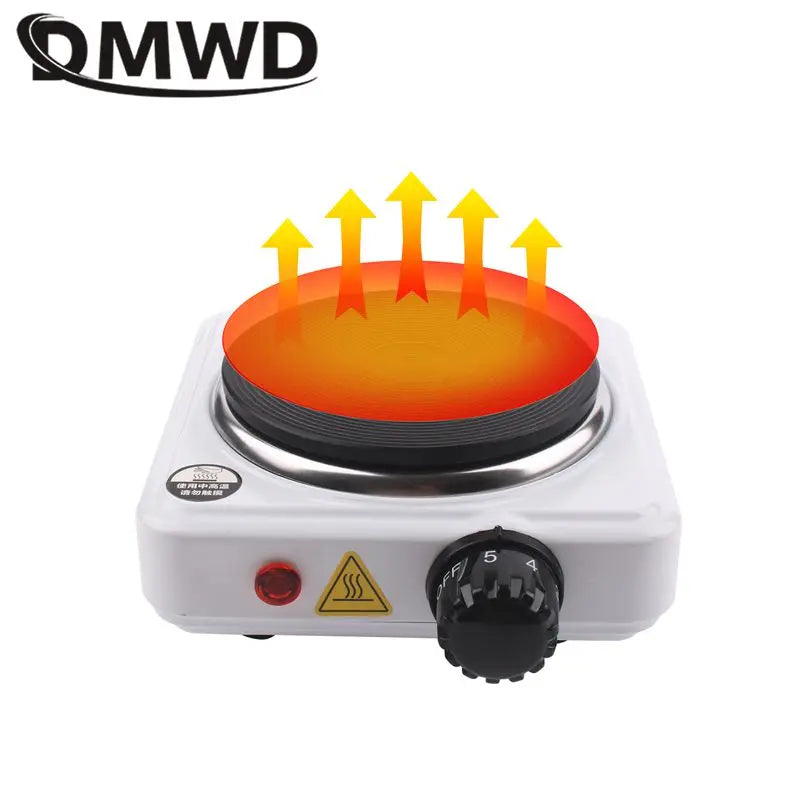 DMWD 110V Electric Hot Plate & Mini Stove – Coffee, Milk Tea & Mocha Heater, Small Furnace, US Plug