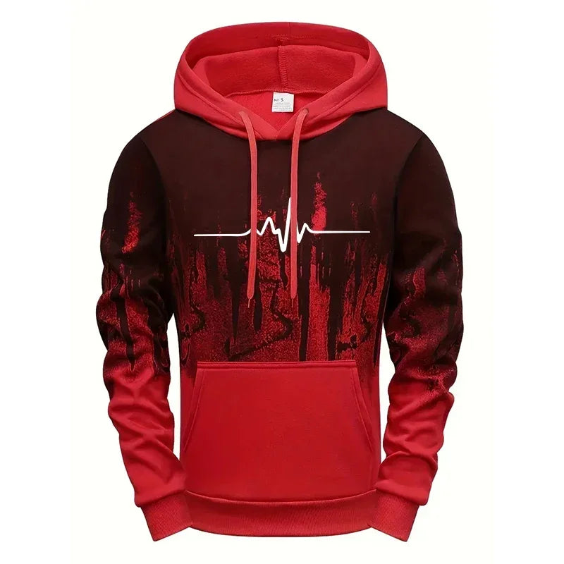 Men's High-Quality Hoodie & Sweatpants Set – Versatile Casual Comfort Daily Jogging Tracksuit