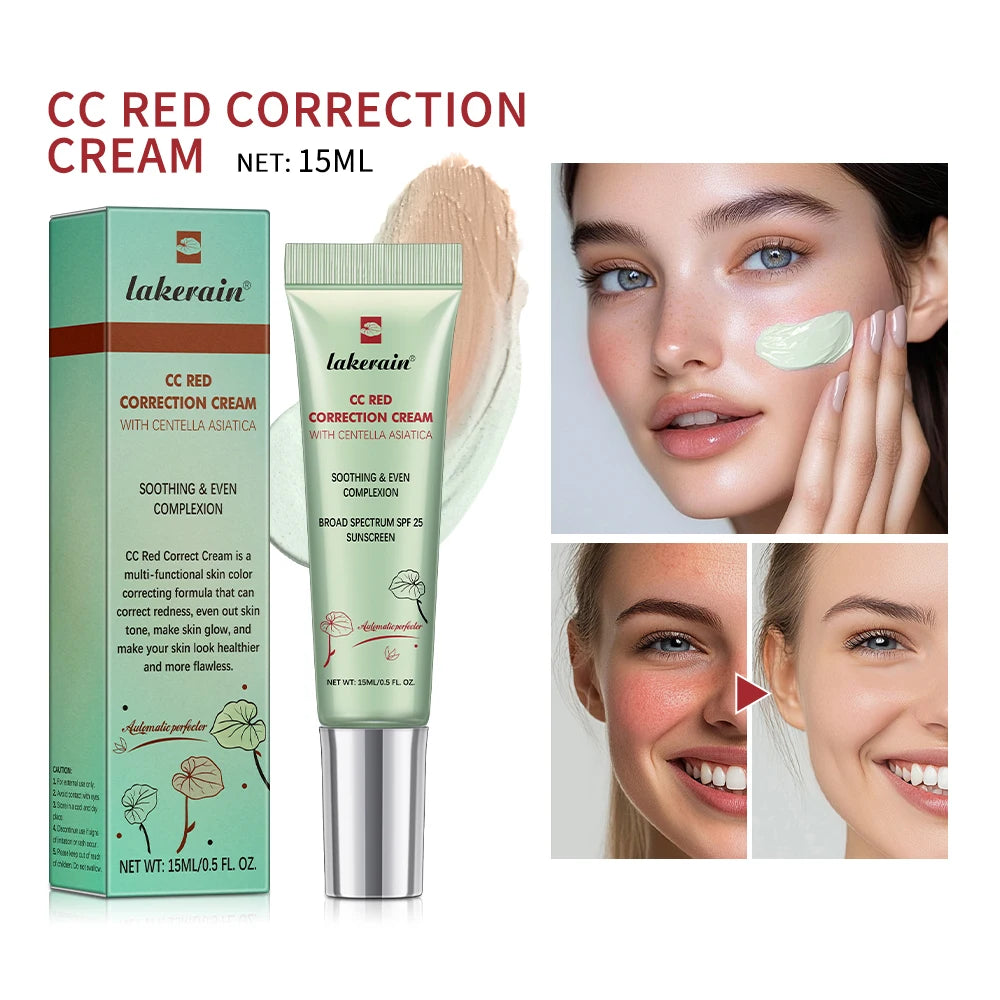 3-Pack CC Cream Color-Changing Foundation — Korean High Coverage Liquid