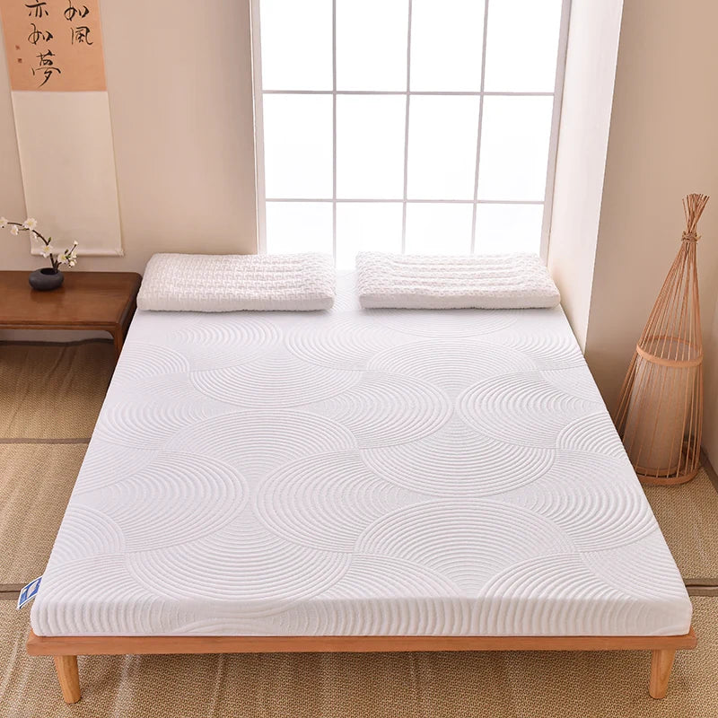 Cooling Gel Memory Foam Mattress Topper – 8cm Thick, Removable Cover, Pain Relief