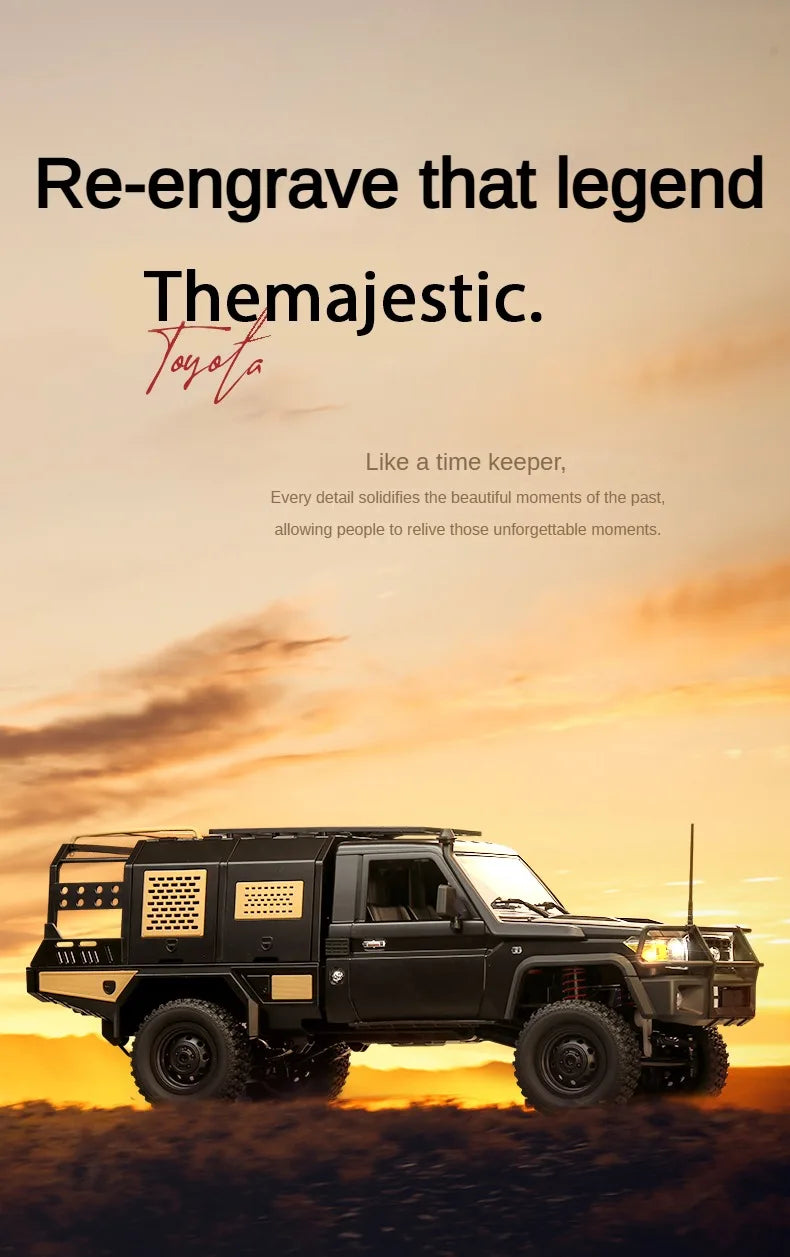 MN82 / MN82S / LC79 1:12 Scale 4WD RC Pickup Truck – Remote Control Off-Road Crawler for Kids