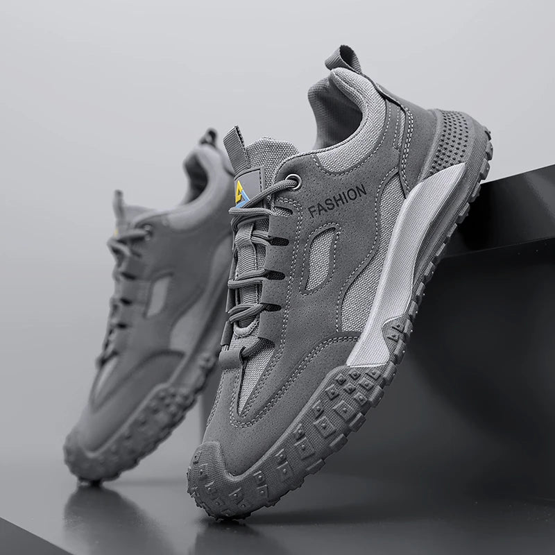 Men's Thick-Sole Anti-Slip Outdoor Platform Sport Shoes