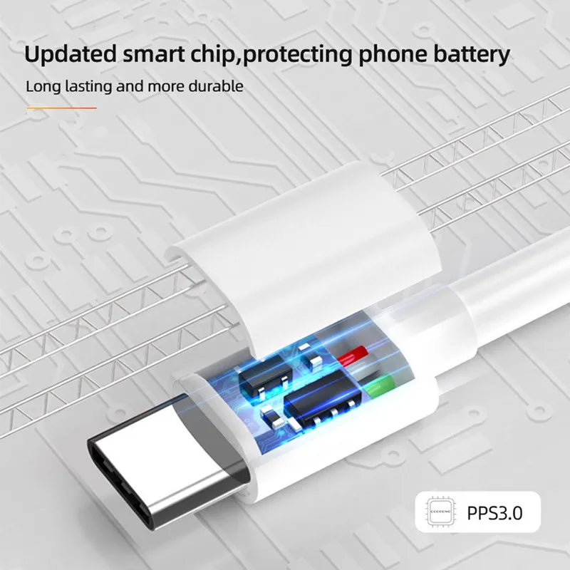 Xiaomi 6A USB-C Cable — Fast Charging & High-Speed Data Transfer
