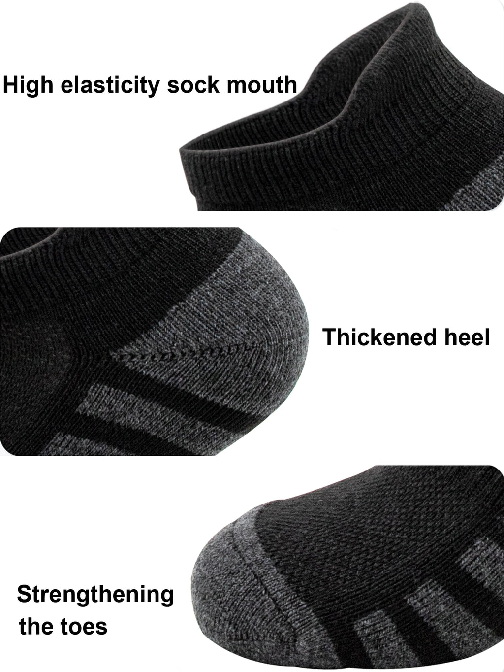 Cushioned Ankle Athletic Socks – Low-Cut Tab Multipacks