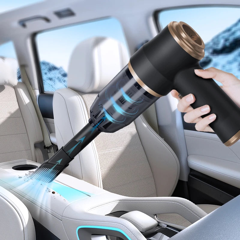 Wireless Portable Handheld Vacuum Cleaner — 7W Cordless Mini Vac for Car, Carpet, Sofa & Keyboard