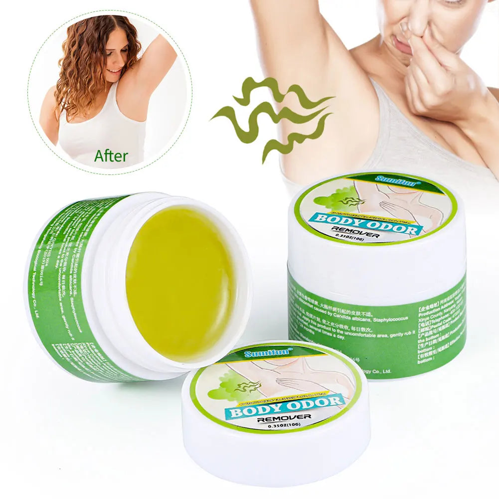 Underarm Odor Control Deodorant Cream 10g – Natural Plant Extract for Men & Women