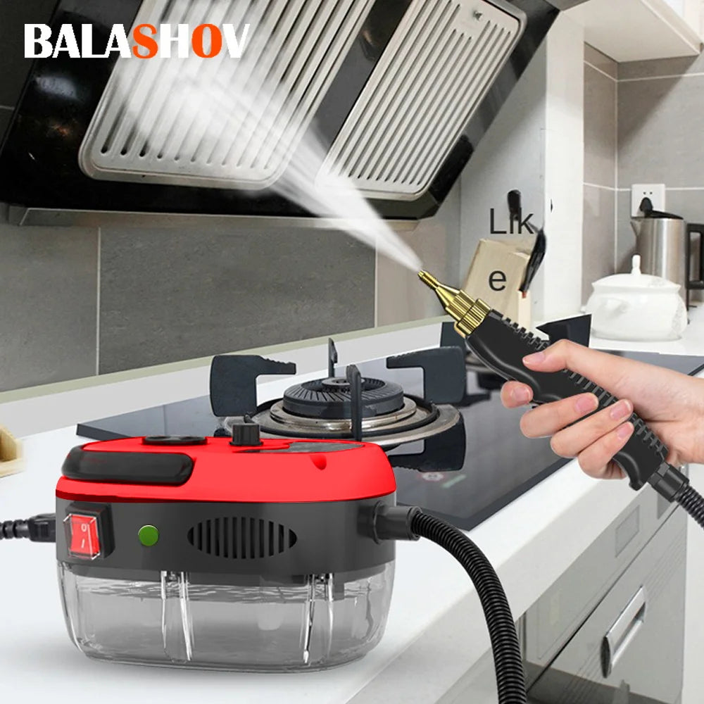2500W High-Temperature Steam Cleaner — Jet Washer for Kitchen Range Hood, Air Conditioner & Car Cleaning