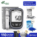 Microtech Gochek2 Blood Glucose Meter – 110 Test Strips & Lancets Included for Diabetes Testing