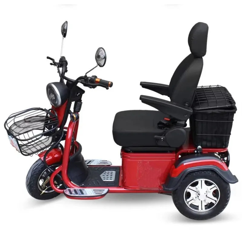 4-Wheel Mobility Scooter – 600W Motor, 40–50 km Range