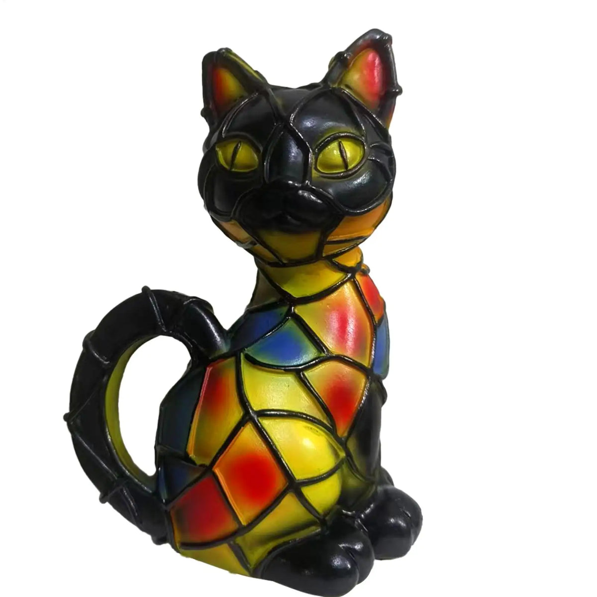 Animal Table Lamp – Colorful Resin Accent