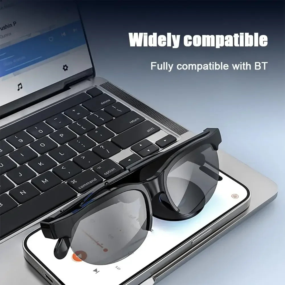 Lenovo XG88 Pro Smart Glasses – AI Translation, Bluetooth 5.3, Music & Calls for Men & Women