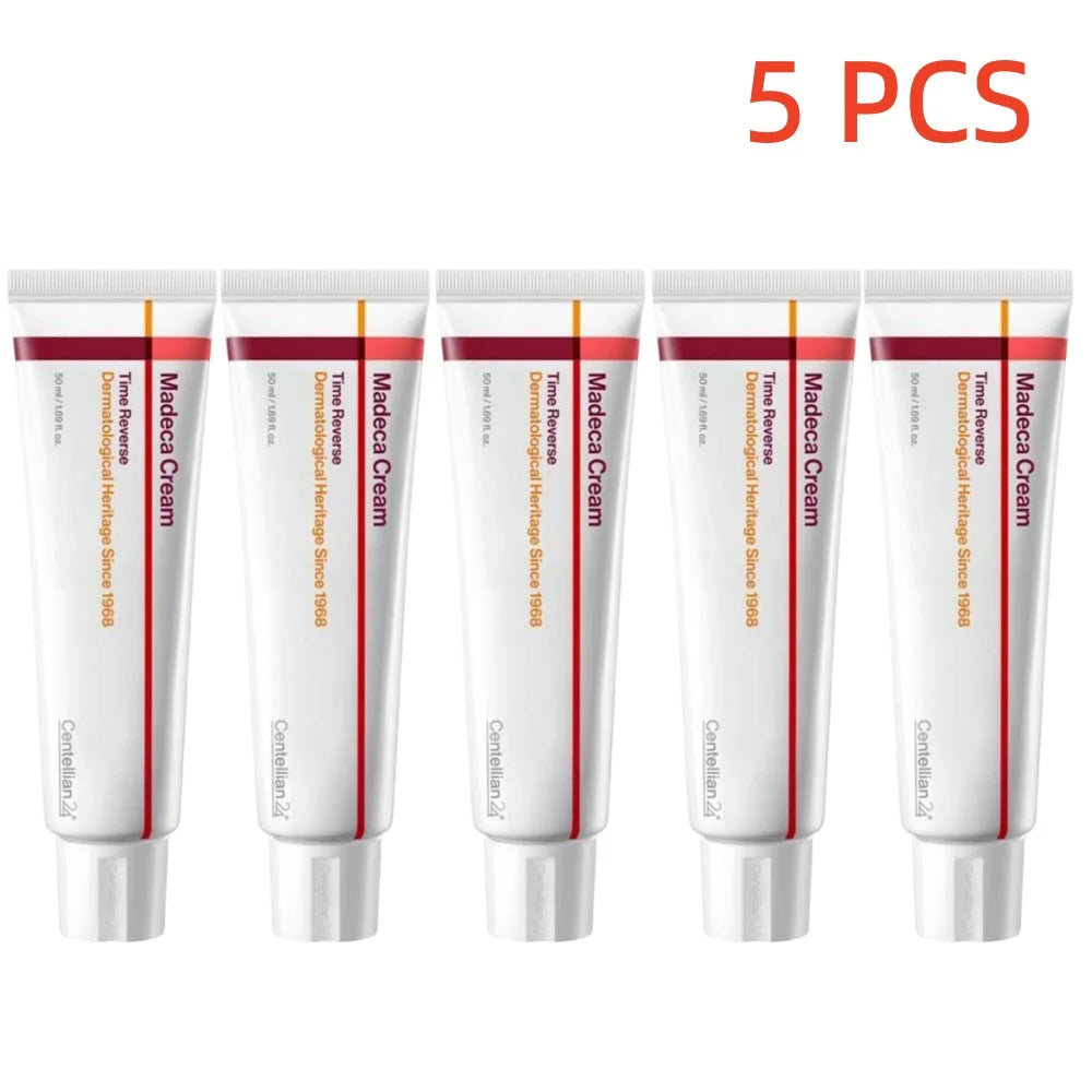 Korean Centella Collagen Face Cream – 24H Hydrating Anti-Wrinkle Moisturizer