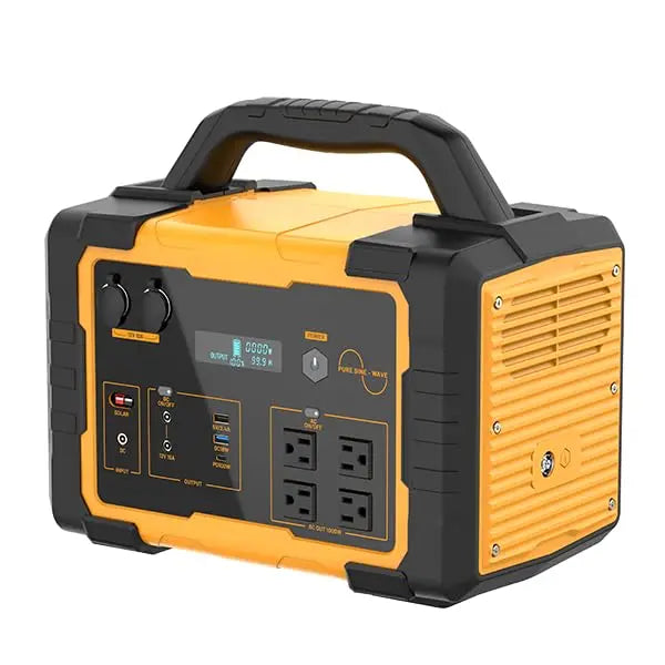 1000W Portable Power Station with 1024Wh LiFePO4