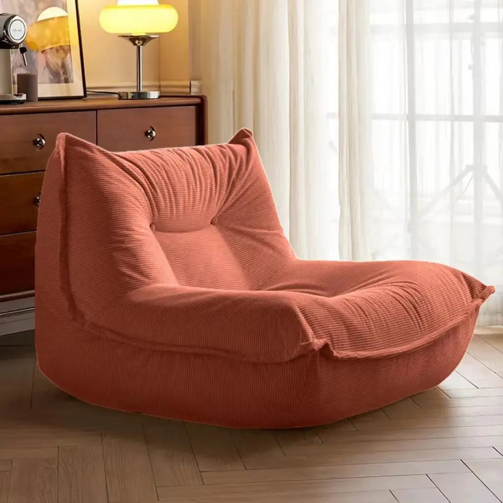 Caterpillar Floor Lounge Chair with Deep Seat