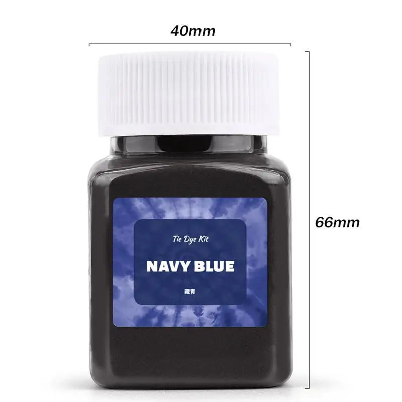 Transform Any Fabric with Color — Tie Dye Powder | 50ml Bottle, 27 Colors, Cotton & Nylon, No-Cook Formula