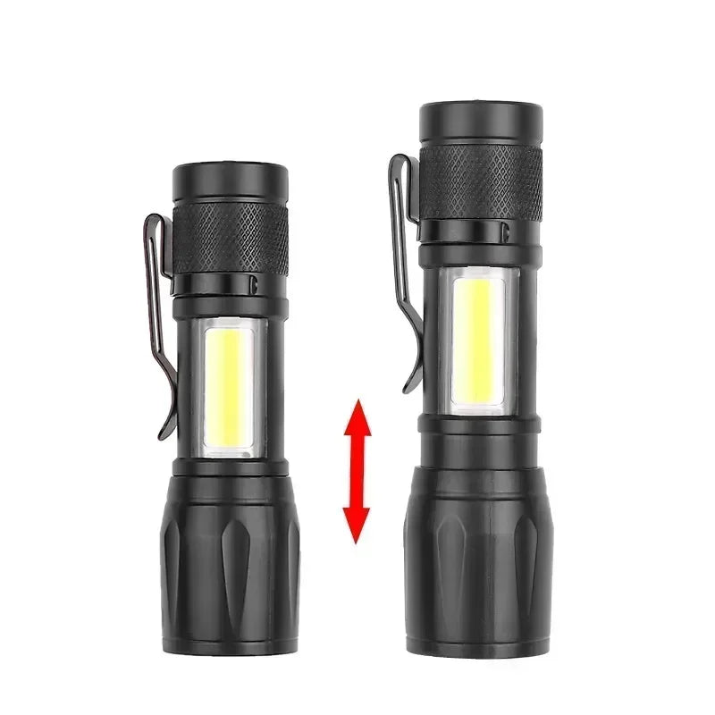 100000LM Super Bright Rechargeable LED Flashlight – Long Range Waterproof Camping Torch