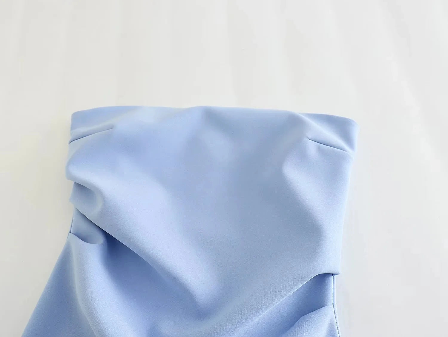 Off-Shoulder Corset Mini Dress — Ruched Backless Bodycon Party Dress