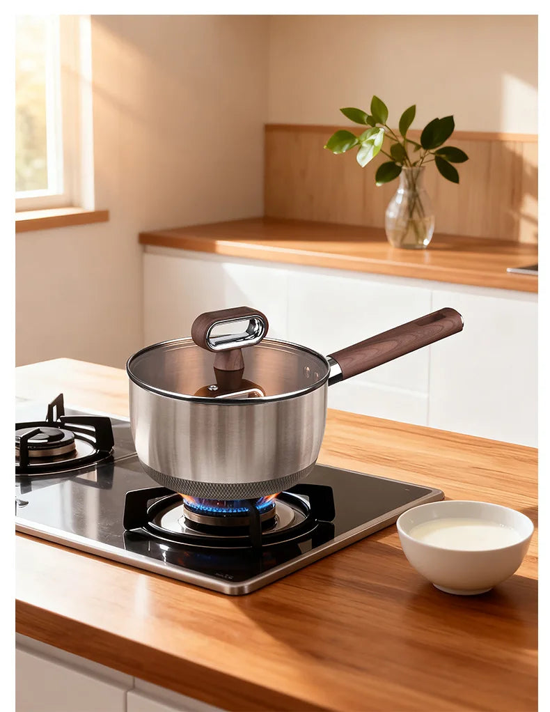 Nonstick Cookware – 32cm Wok, 18cm Milk Pot & 22cm Soup Pot
