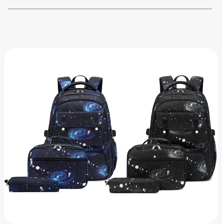Kids Backpack Set – Three-Piece School Bag Set