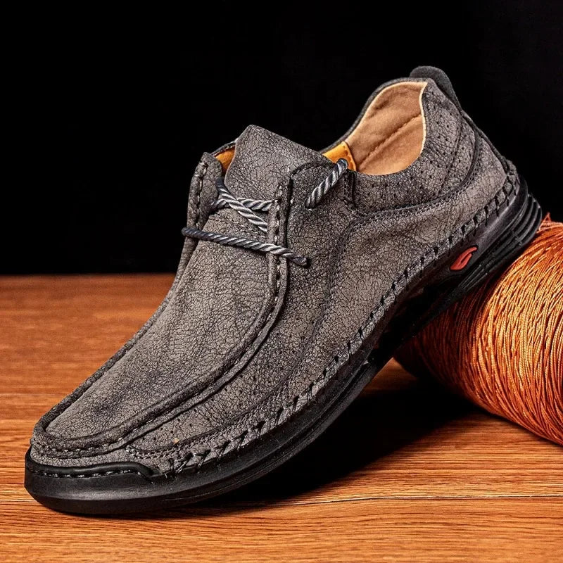 Men's Microfiber Slip-On Casual Shoes