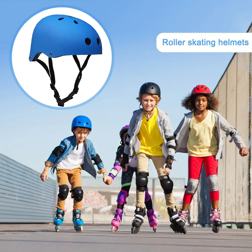 Adjustable Kids Skating Helmet – Breathable, Portable Safety Helmet with Impact Protection for Children