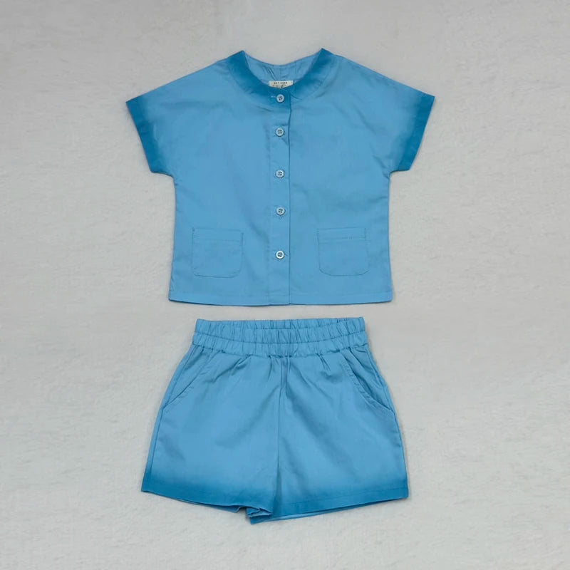 Tie Dye Family Matching Outfits — Kids Dresses & Boys Shirts Set